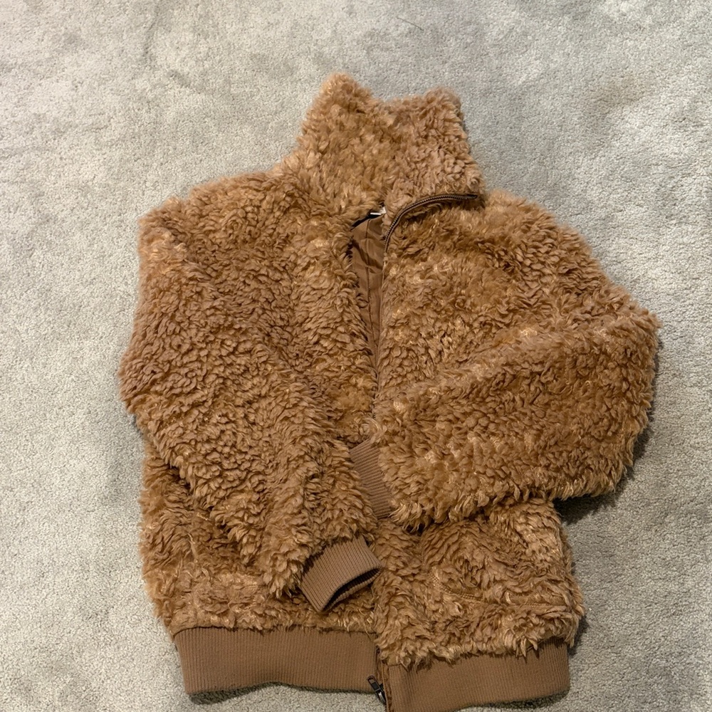 BB Dakota Teddy Bear Bomber Jacket